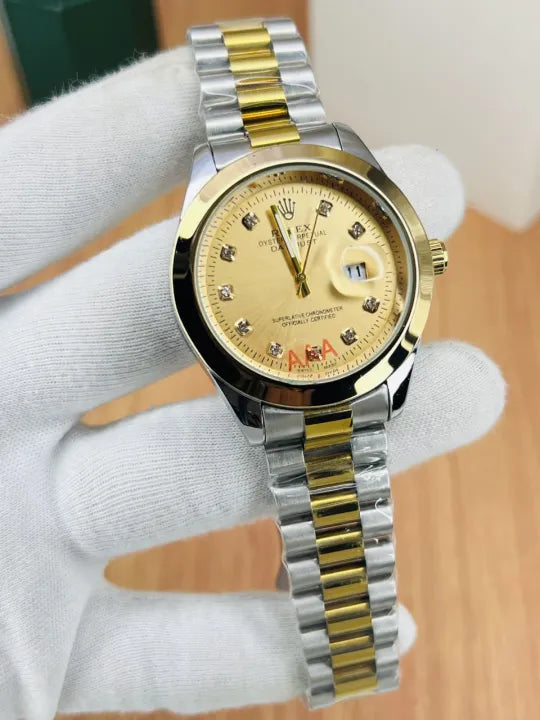 Elegant Men’s Automatic Watch – Waterproof Analog Timepiece
